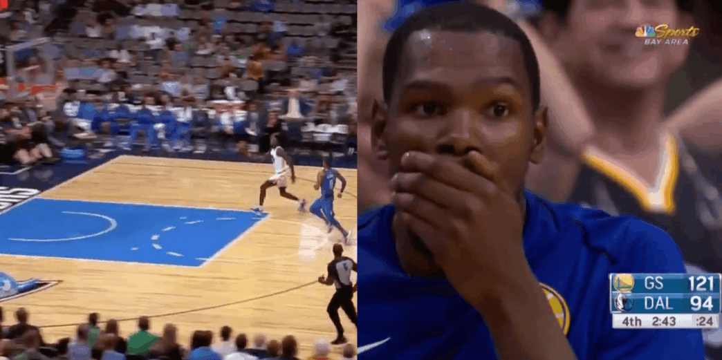 Jordan Bell alley-oop planche