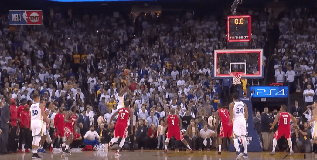 Kevin Durant a manqué le buzzer beater pour quelques centièmes