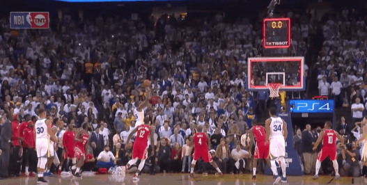 Kevin Durant a manqué le buzzer beater pour quelques centièmes