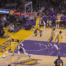 Les Lakers de Ball en mode showtime sur un gros alley-oop