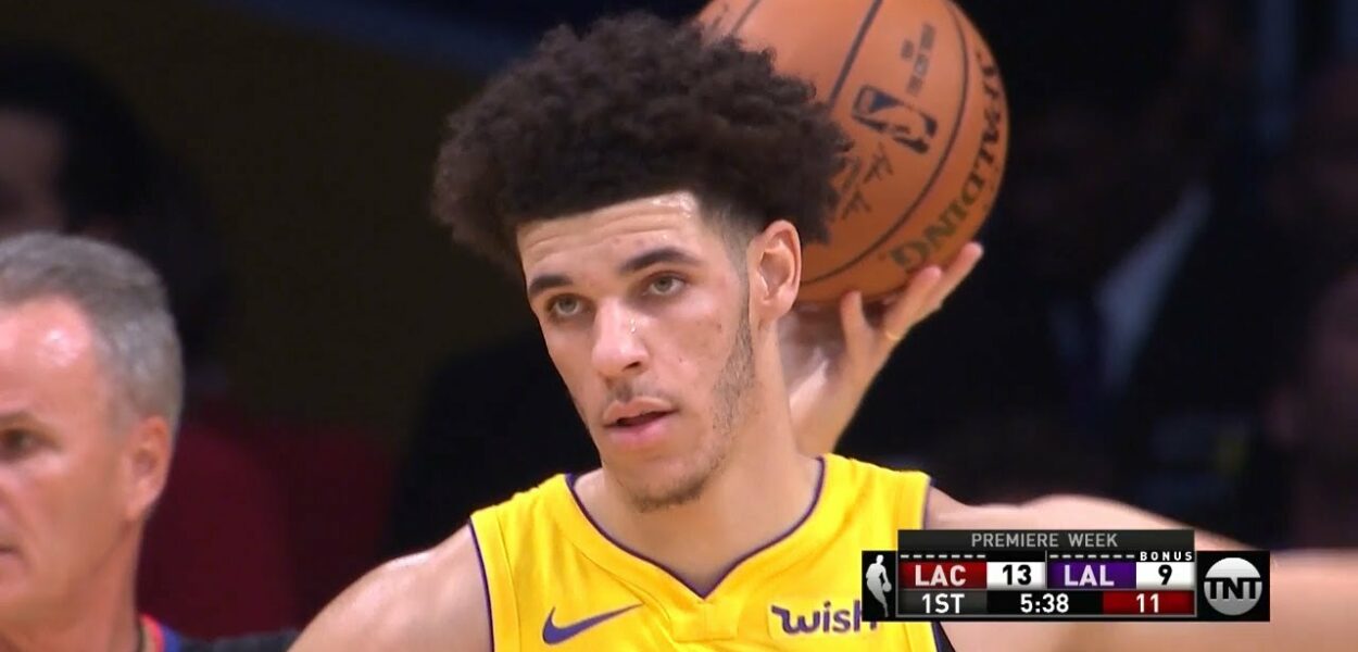 Lonzo Ball Lakers Clippers
