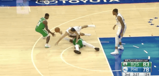 La dévotion de Marcus Smart pour le alley-oop de Boston