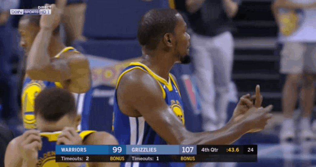 Stephen Curry Kevin Durant Grizzlies