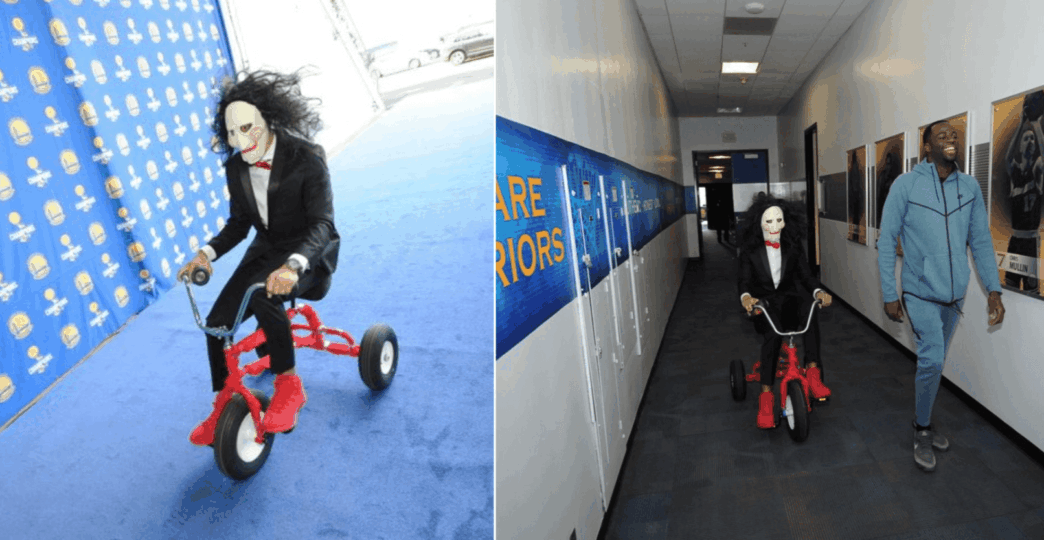 Stephen Curry Oracle Arena costume