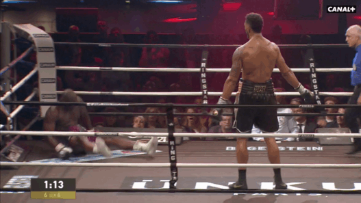 Tony Yoka Jonathan Rice knockdown