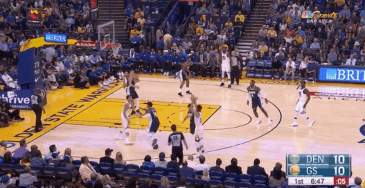 La séquence immonde des Warriors contre les Nuggets