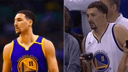 Warriors Rockets fake Klay Thompson