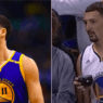 Warriors Rockets fake Klay Thompson