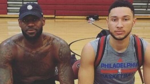Ben Simmons LeBron James