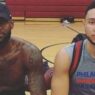 Ben Simmons LeBron James