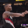 Damian Lillard Lakers 0.7s buzzer