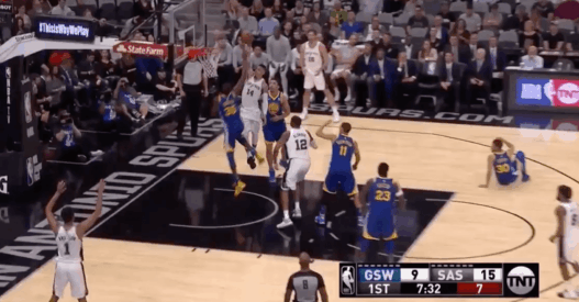 Danny Green Steph Curry Durant