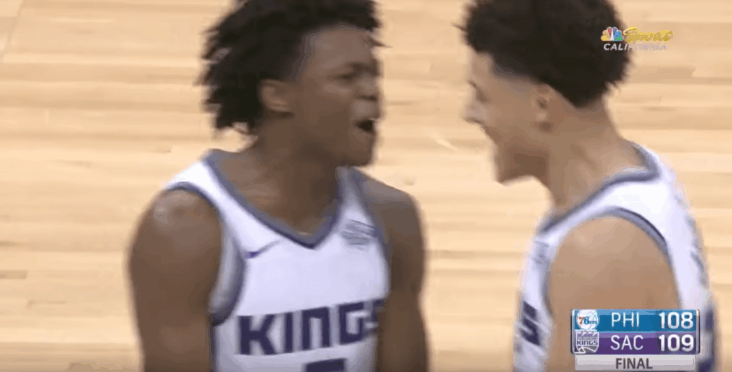 De’Aaron Fox claque le Game Winner contre les Sixers