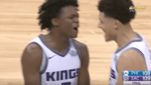 De’Aaron Fox claque le Game Winner contre les Sixers
