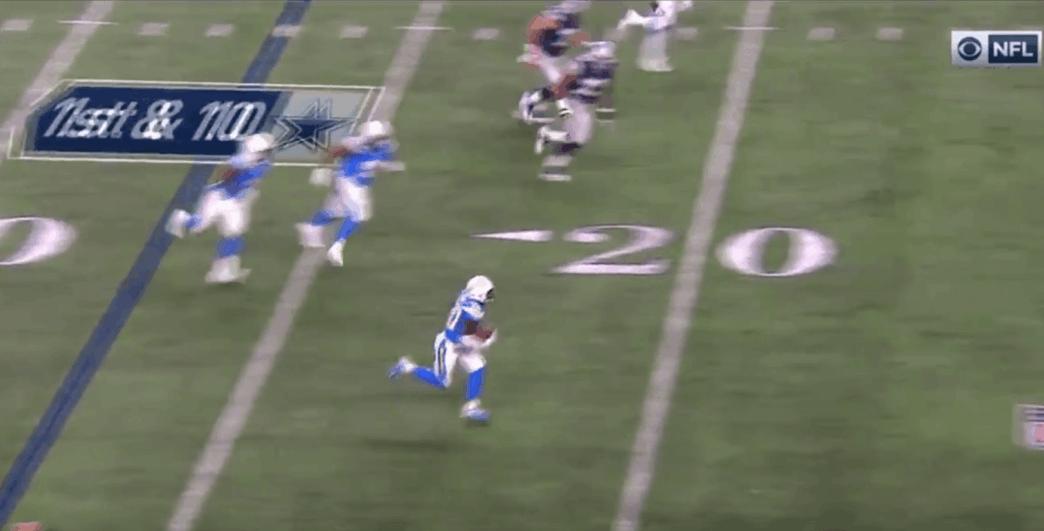 Desmond E. King Chargers Cowboys