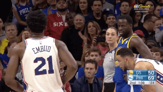 Draymond Green Joel Embiid trashtalk (1)