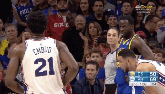 Draymond Green Joel Embiid trashtalk (1)