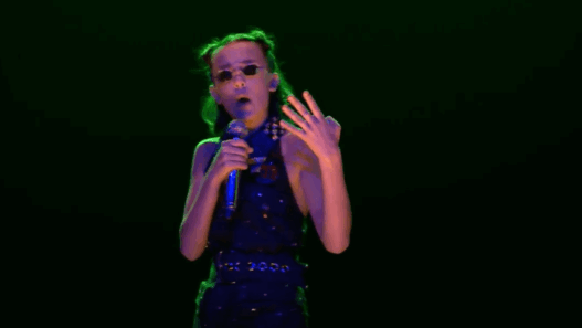 Millie Bobby Brown aka. Eleven dans Stranger Things