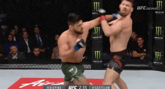 Kelvin Gastelum Michael Bisping UFC Shanghai