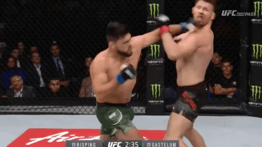 Kelvin Gastelum Michael Bisping UFC Shanghai