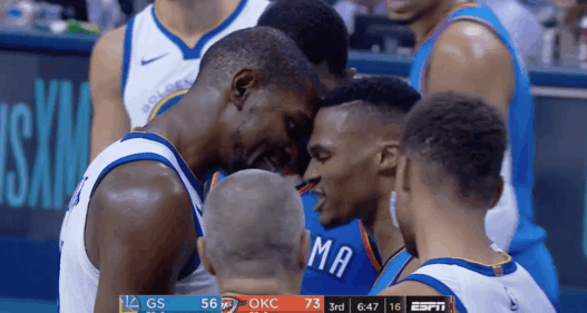 Kevin Durant Russell Westbrook