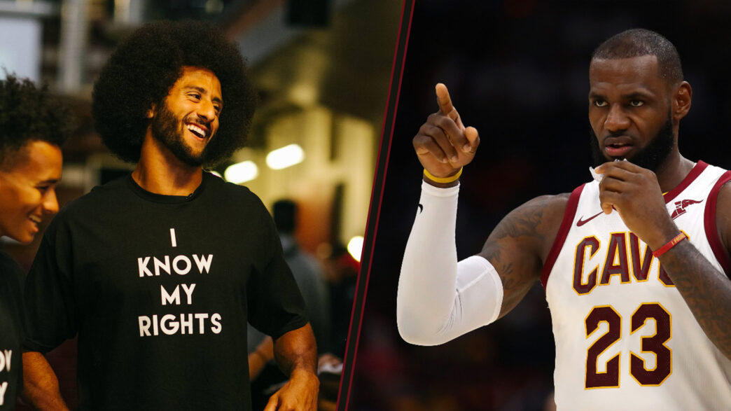 LeBron James Colin Kaepernick