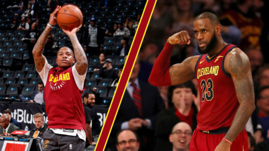 Avant le retour d’Isaiah Thomas, LeBron en place une petite à Kyrie