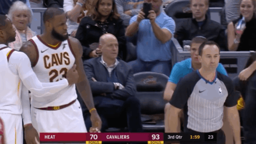 LeBron James ejection