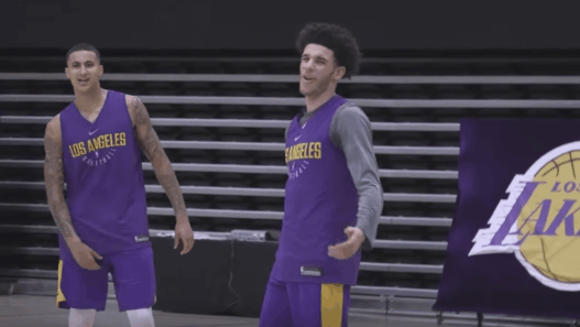 Lonzo Ball Kyle Kuzma 1-contre-1