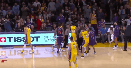 Lonzo Ball Lakers Suns