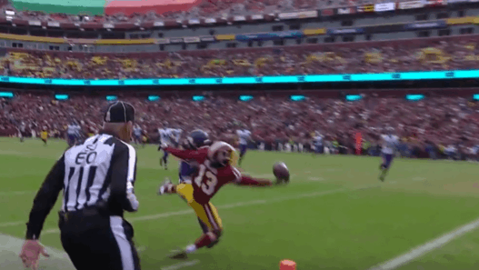 Maurice Harris touchdown