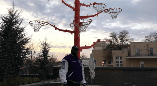 Shaquille O Neal Broken Rim Tree