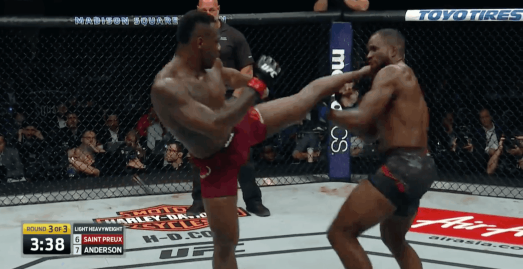 UFC 217 Ovince St-Preux Corey Anderson