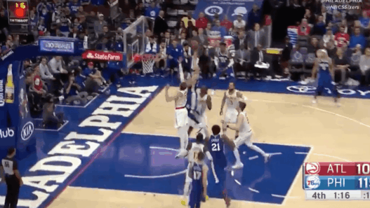 dunk Ben Simmons Atlanta Hawks