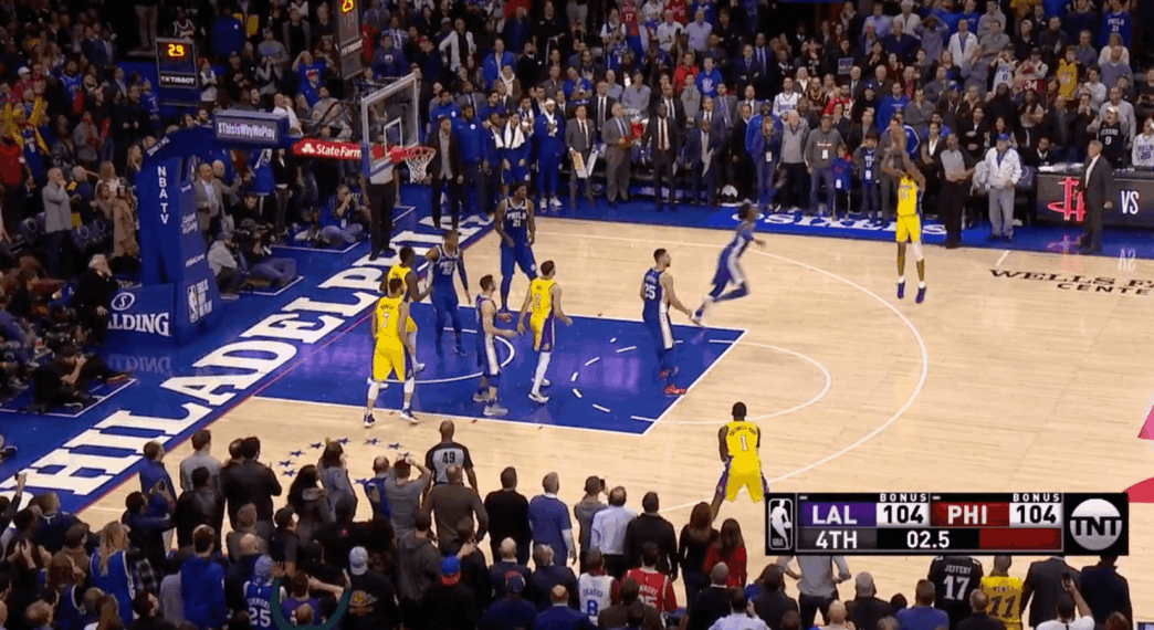 Brandon Ingram game-winner Philadelphia Sixers