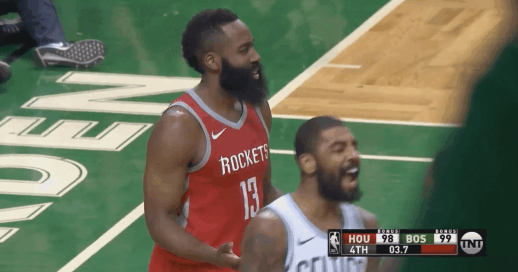 Celtics Rockets Harden Irving