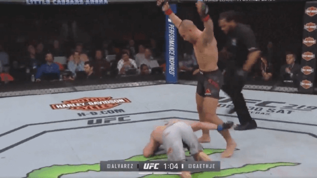 Eddie Alvarez Justin Gaethje UFC 218