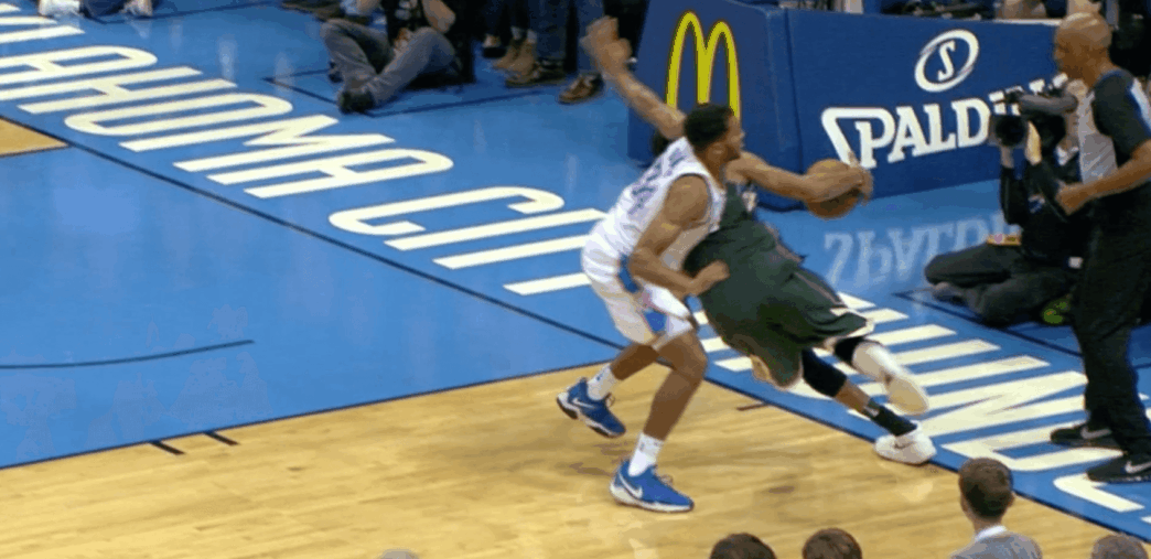 Giannis Antetokounmpo Thunder