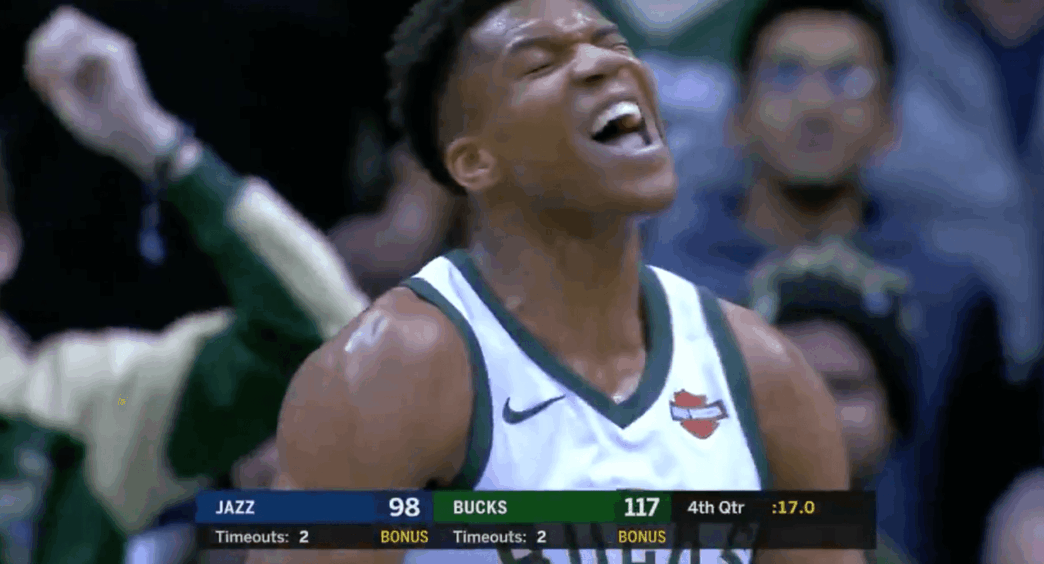 Giannis Antetokounmpo Utah Rudy Gobert