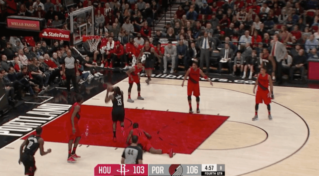 James Harden Noah Vonleh Blazers