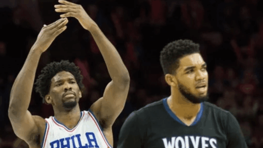 Joel Embiid Karl-Anthony Towns