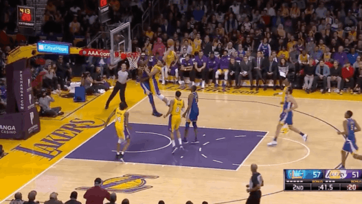 Larry Nance Jr. Lakers Kevin Durant