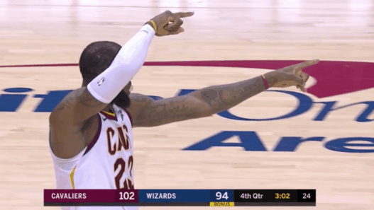 LeBron James Cavs Mike Scott