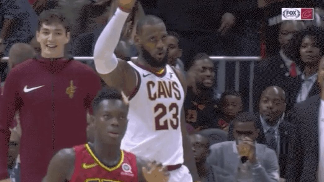 LeBron James Dikembe Mutombo