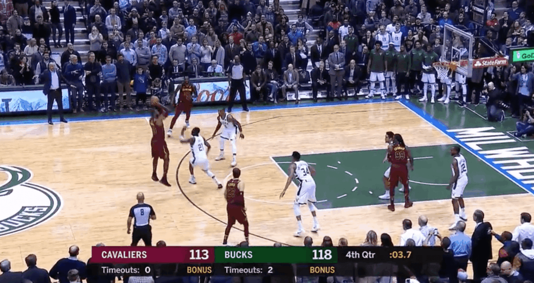 LeBron James Giannis Antetokounmpo Bucks Cavs clutch