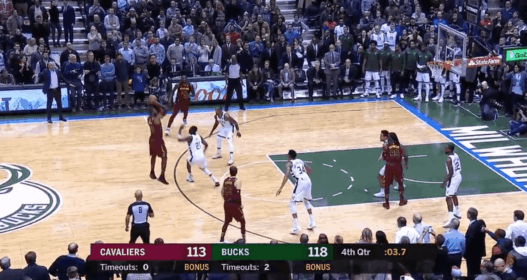 LeBron James Giannis Antetokounmpo Bucks Cavs clutch