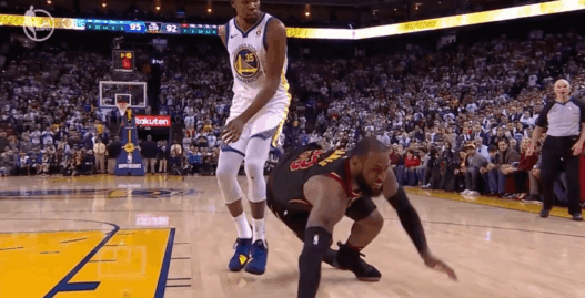 LeBron James Kevin Durant Golden State Warriors