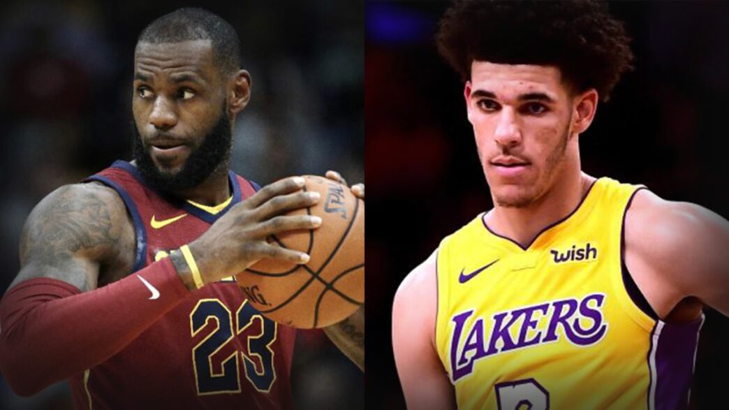 LeBron James Lonzo Ball