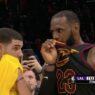 LeBron James Lonzo Ball Lakers Cavaliers