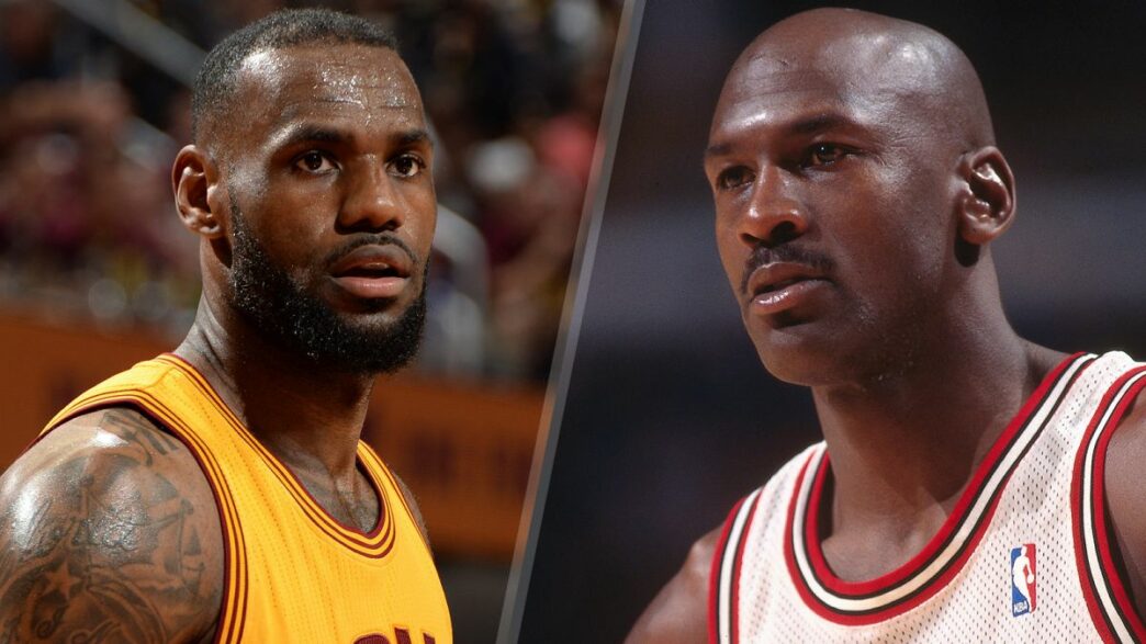 LeBron James Michael Jordan